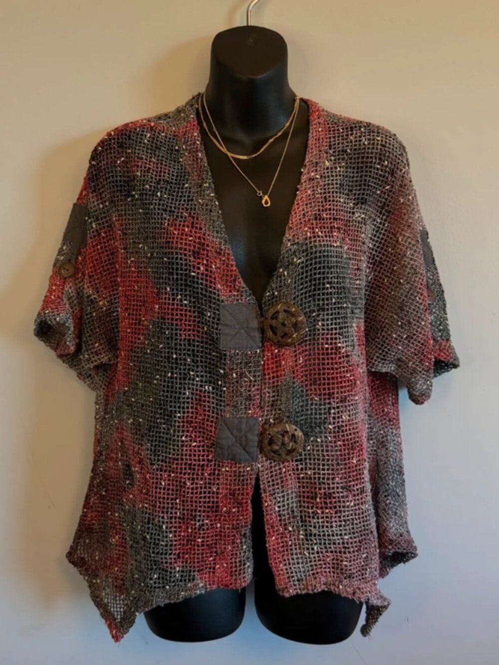 Open Knit Cardigan - Picture 2 of 5